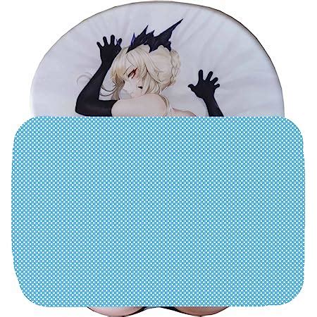 Fonyell Anime Mouse Pad With Wrist Rest Support Gaming D Mouse Pad For Computer Way Fabric