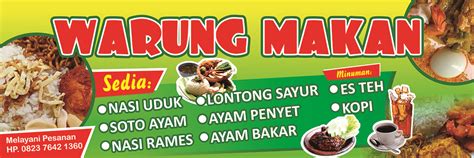 Contoh Banner Rumah Makan Cdr Amy Oppen The Best Porn Website