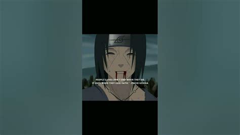 Naruto Sad Quotes Itachi From Naruto Sad Moments Sad Shorts Anime
