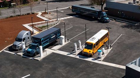 Electric Island See First Charging Site Designed For Big Trucks