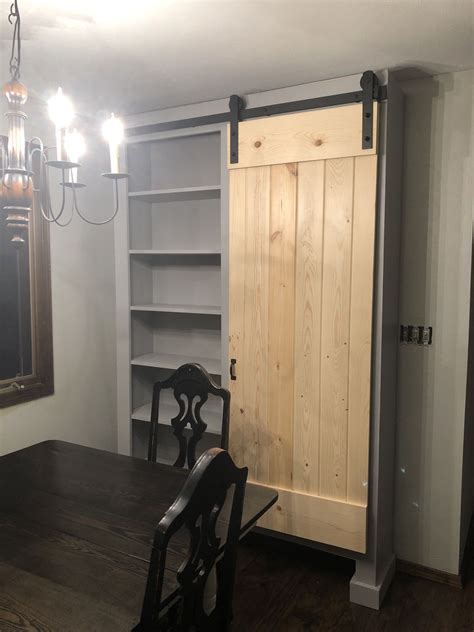 Quality, long lasting cabinet frames. Free Standing Barn Door Cabinet | Ana White | Pantry cabinet free standing, Free standing pantry ...