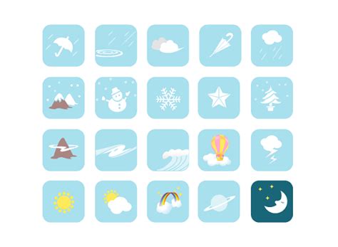 All The Weather Symbols