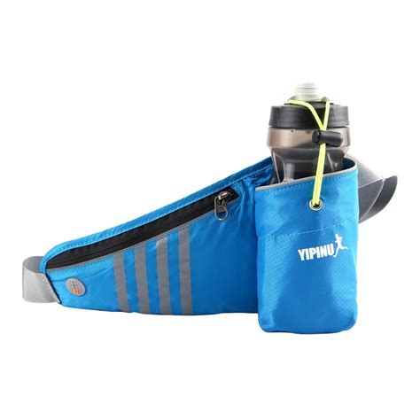 Fanny Pack With Water Bottle Holder Running Waist Bag Hiking Waist