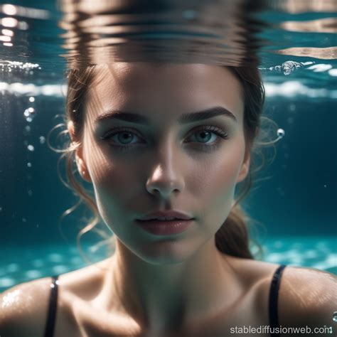 Womans Face Surfaces In Realistic 8k Hdr Water Stable Diffusion Online