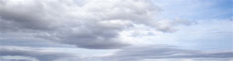 Overcast Sky Background With Clouds Featuring Color Environment And