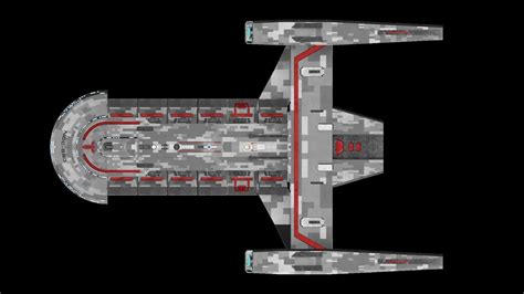 3d Model Star Trek Hiawatha Class Starship Vr Ar Low Poly Cgtrader