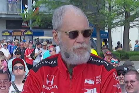 David Letterman Admits Hes Morning Drunk At Indy 500