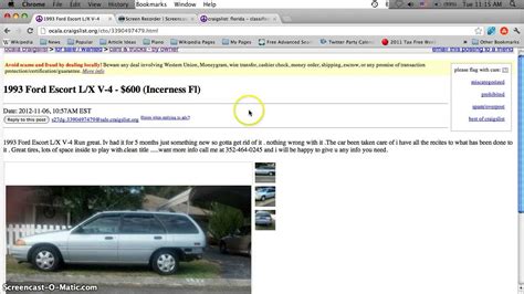 The no1 craigslist search engine! Craigslist Ocala Florida Used Cars and Trucks - Cheap For ...