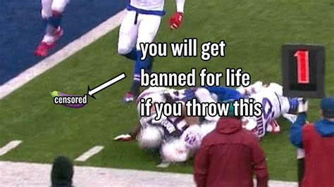 The Bills Dildo Throwing Fans Have Been Banned For Life