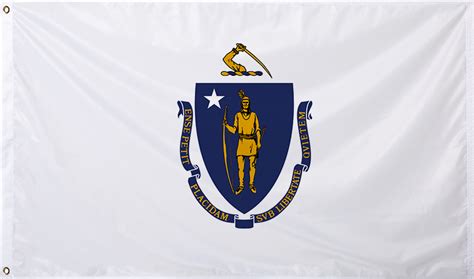 Massachusetts State Flag Bestflag