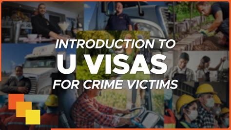Introduction To U Visas From Crime Victims Youtube