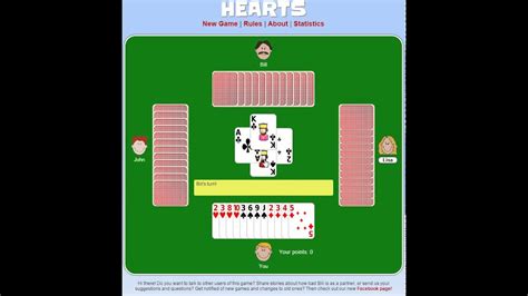 All other cards have no value. Rules for hearts card game.