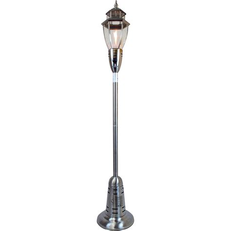 Product Lava Heat Italia Illume Outdoor Gas Lamp — Stainless Steel