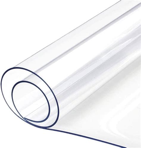 Clear Pvc 075mm Thick Sheeting Plastic Protective Shield Etsy Uk