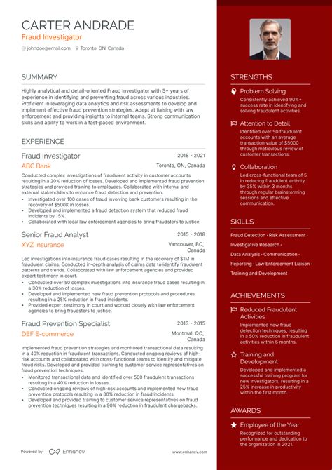 5 Fraud Investigator Resume Examples Guide For 2023