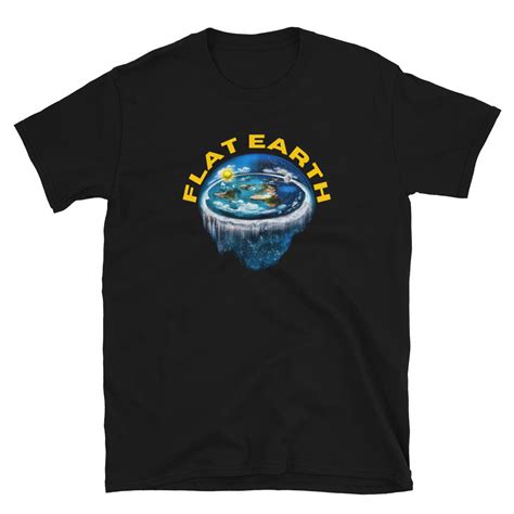 flat earth t shirt becomesetapart