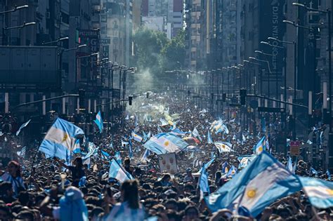 See The Best Photos And Videos Of Argentina Fans Celebrating The World Cup Win Trendradars