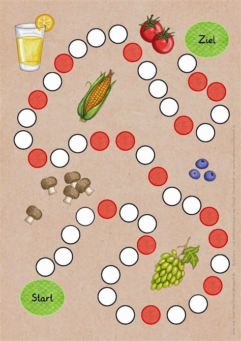 Reif für die Ferien: Spiel zum Thema "Gesunde Ernährung" | Gesunde