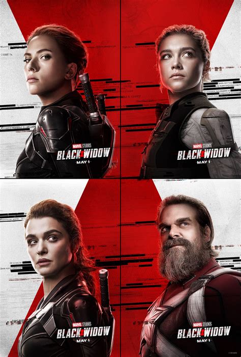 Black Widow Super Bowl Trailer And New Character Posters Arrive From