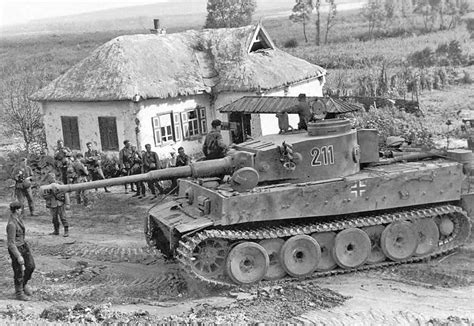 Tiger 1 Of The 503rd Heavy Panzer Battalion Somewhere In The Vicinity