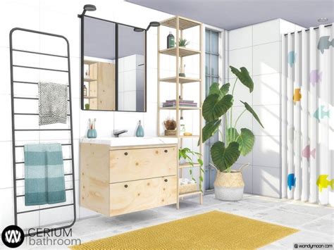 The Sims Resource Cerium Bathroom By Wondymoon Sims 4