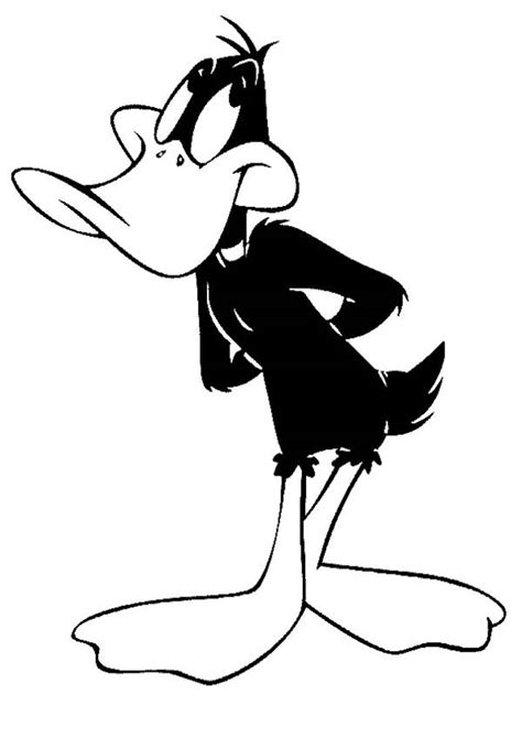 Daffy Duck Coloring Pages Learny Kids