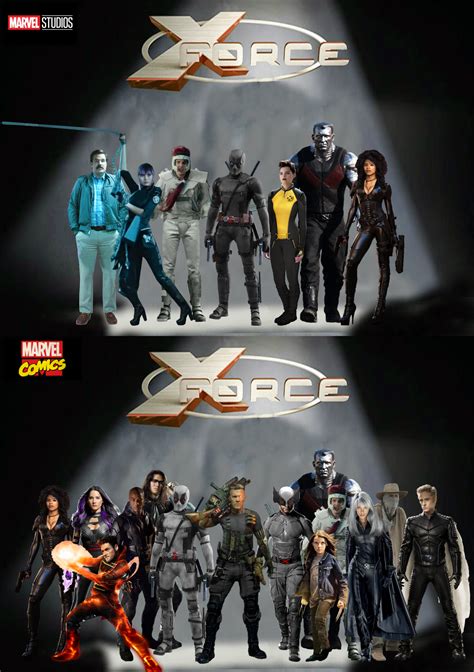 Marvel X Force Marvel Fox And Comic By Davidbksandrade On Deviantart
