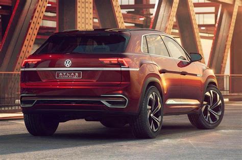 Volkswagen Atlas Cross Sport Suv Concept Unveiled Autocar India
