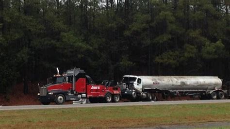 All Southbound I Lanes Reopened After Tanker Truck Overturns In Chester County Rock Hill Herald