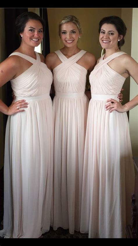 Ivory Chiffon Bridesmaid Dress 11000 Bridesmaid Dresses Long
