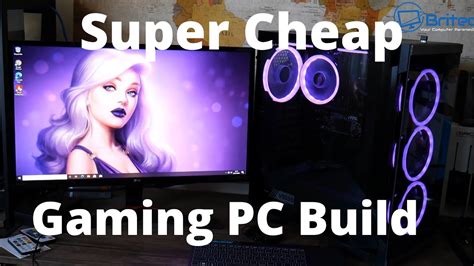 Nowadays, gaming laptops are as good as gaming pcs. Super Cheap Gaming PC Build - YouTube