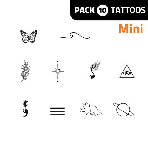 Flash Tattoos Temporary Tattoo Minimalist Pack The Flash Tattoo