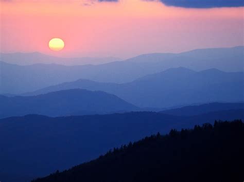 Great Smoky Mountains Sunrise Wallpapers Wallpaper Cave