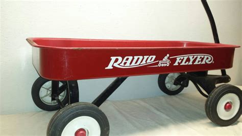 Sale Radio Flyer Wagon Red Metal Vintage Model 89 34 Etsy
