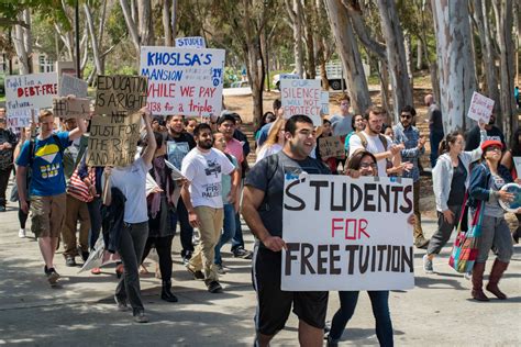Ucsd Activists Protest Student Debt And Trump For Million Student March