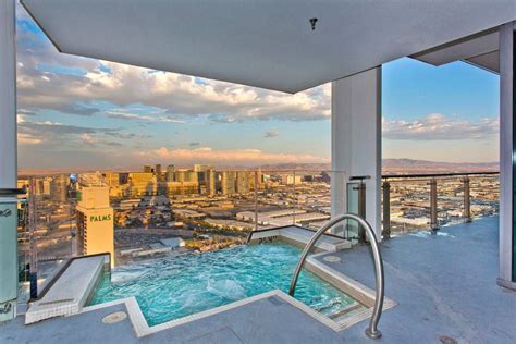 Palms Place Penthouse 57 Floor Pool Kiadó Lakás Las Vegas Területén