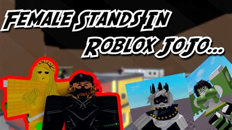 roblox jojo r63 stands