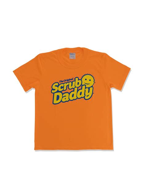 Youth Tee In Orange Scrub Daddy Smile Shop