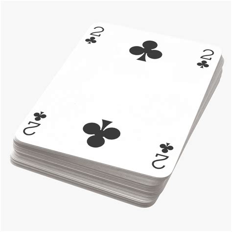 set of playing cards 3d model 29 3ds blend c4d fbx ma obj max dz unitypackage upk