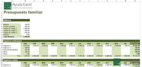 Ahorra Todos Los Meses Con Excel Ayuda Excel