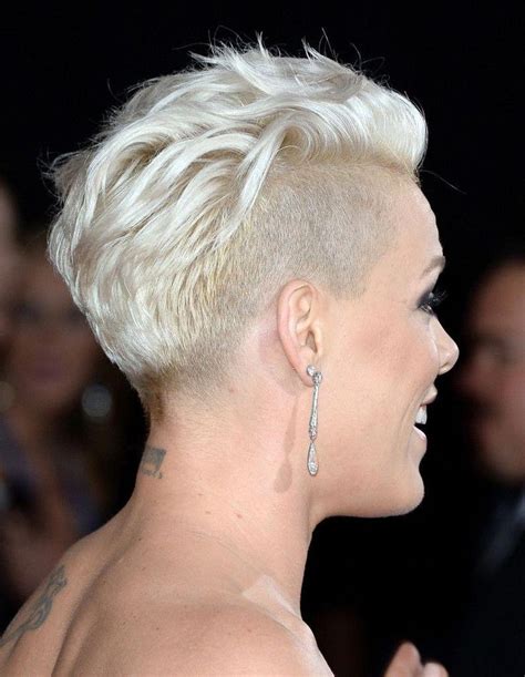Singer Pink Attends The 56th Grammy Awards At Staples Center On January