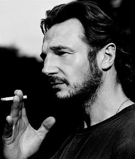 Young Liam Neeson Smoking Ciga Is Listed Or Ranked 20 On The List 20