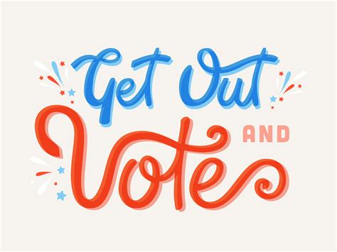 Get Out And Vote By Amanda Chong On Dribbble