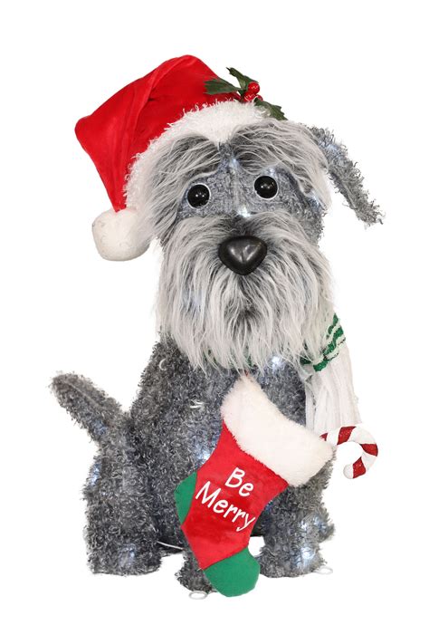 Led Dog Outdoor Christmas Decorations At