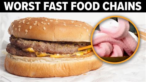 The 10 Worst Fast Food Chains In The World Unveiling The Dark Side Of