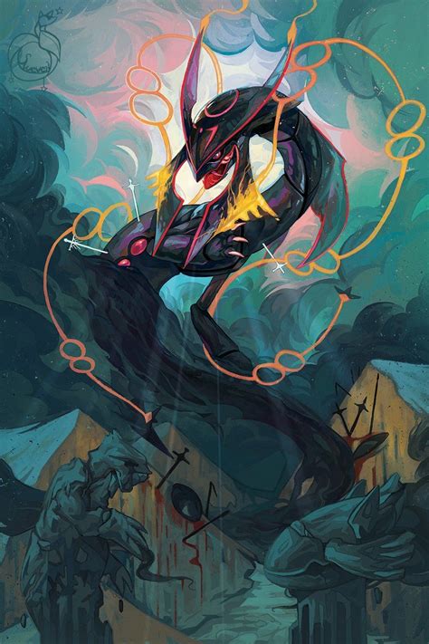 Swevenfox On Twitter Pokemon Rayquaza Cool Pokemon Wallpapers