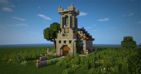 Minecraft Medieval Church