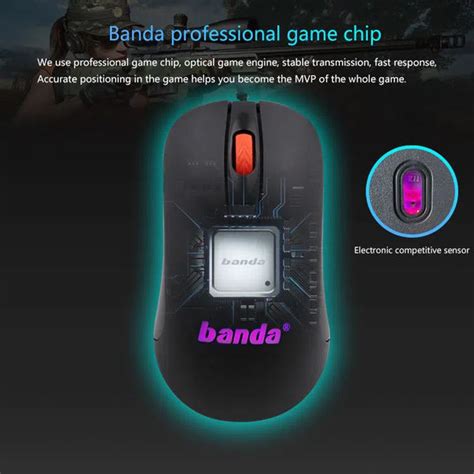 Banda Km 99 Wired Gaming Mouse And Keyboard Combo