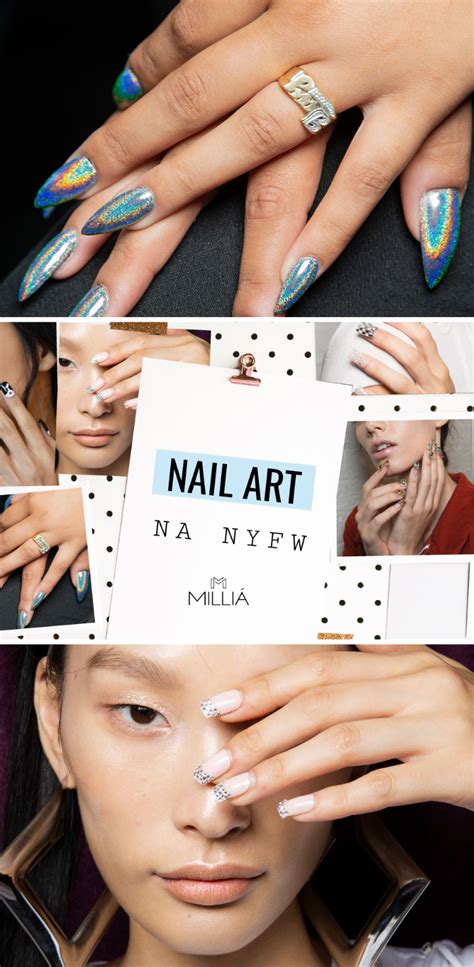 Trend Alert Nails Art Dominam A Nyfw Novas Tendências Semanas De