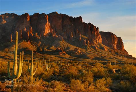 Photograph Superstition Mountain Sunset By Rich Herrmann On 500px